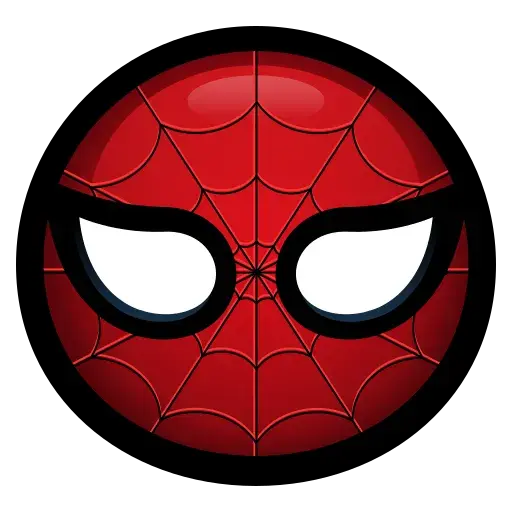 Spider-Man mask icon.