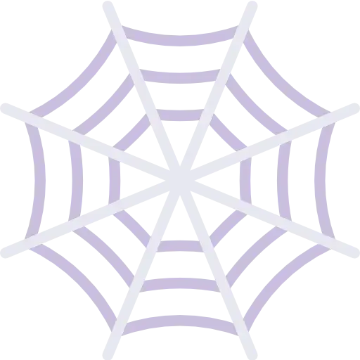Spider-Man web icon.